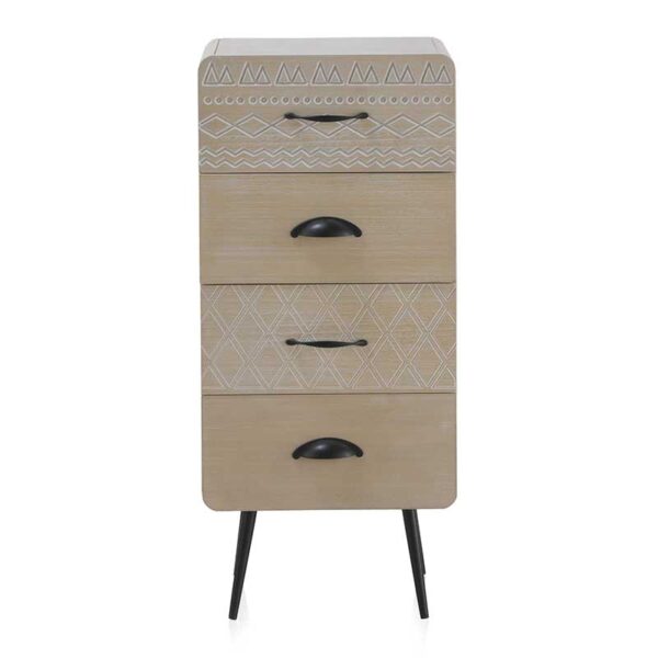 Sinfonier natural 4 cajones