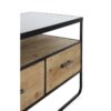 Mueble TV abeto y hierro