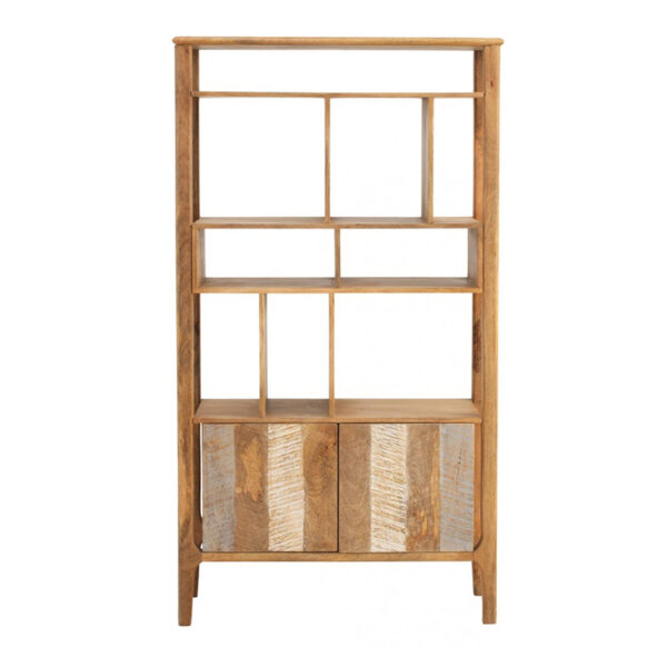 Librería madera Líneas