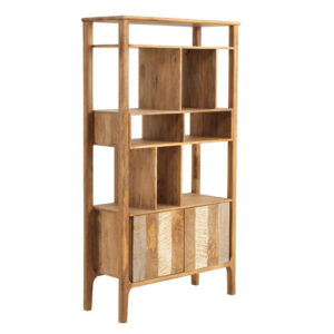 Librería madera Líneas