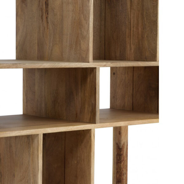 Librería madera Líneas