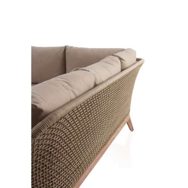 Rinconera Atesso madera y cuerda