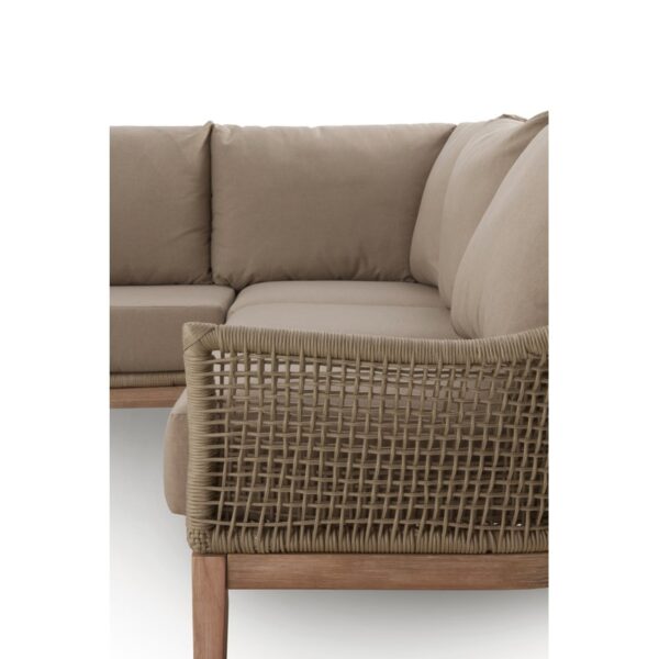 Rinconera Atesso madera y cuerda