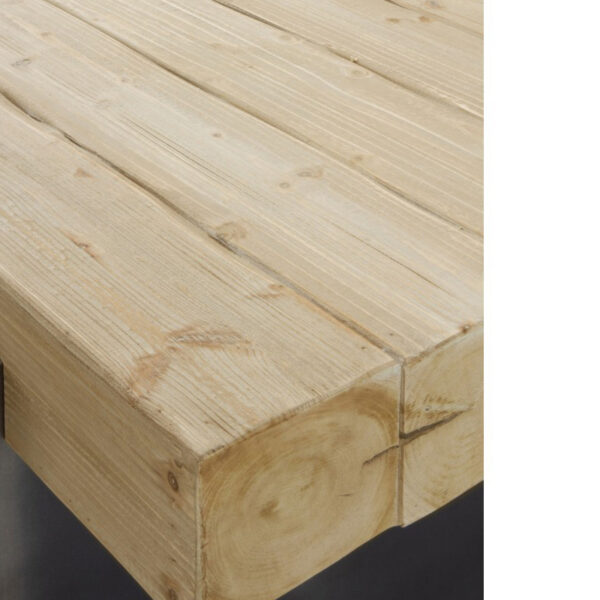 Mesa comedor madera de vigas