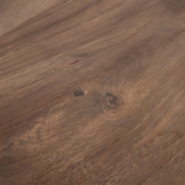 Mesa redonda natural-negro 120