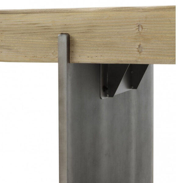 Mesa comedor madera de vigas