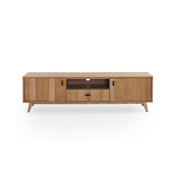 Mueble TV chapa de fresno