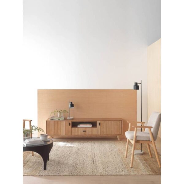 Mueble TV chapa de fresno