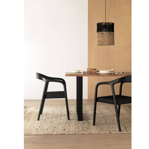 Silla con brazos madera de fresno