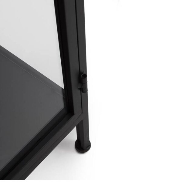 Vitrina metal y cristal