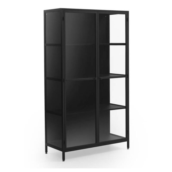 Vitrina metal y cristal 160