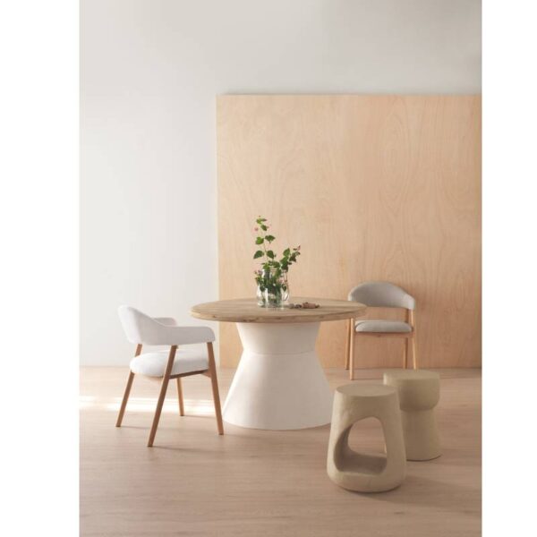 Mesa de comedor redonda