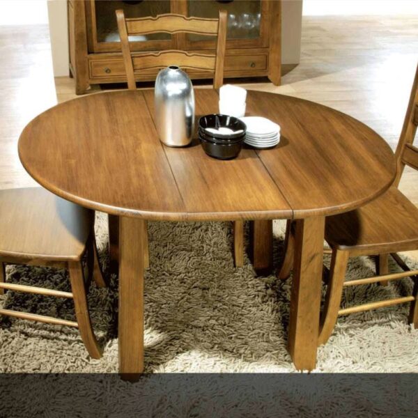 Mesa comedor redonda Lagar Extensible