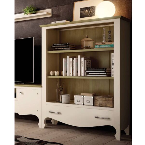 Librería baja cajón Praga