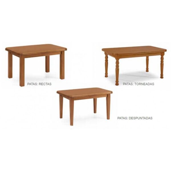 Mesa pino extensible